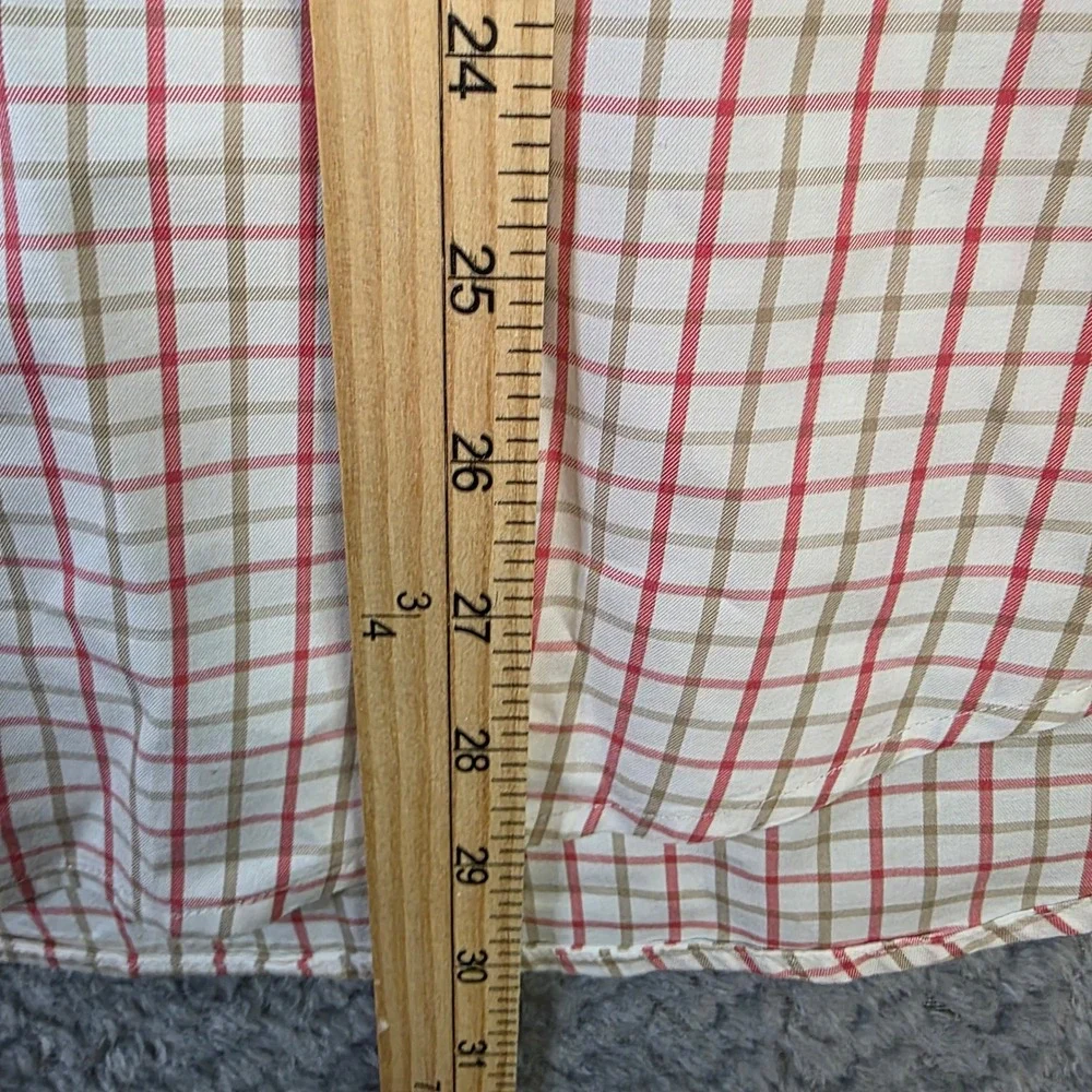 Peter Millar Men's Large Plaid Button Down Shirt Cotton Long Sleeve Golf‎ Casual - Picture 6 of 9